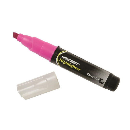 LARGE FLUORESCENT HIGHLIGHTER, MAGENTA INK