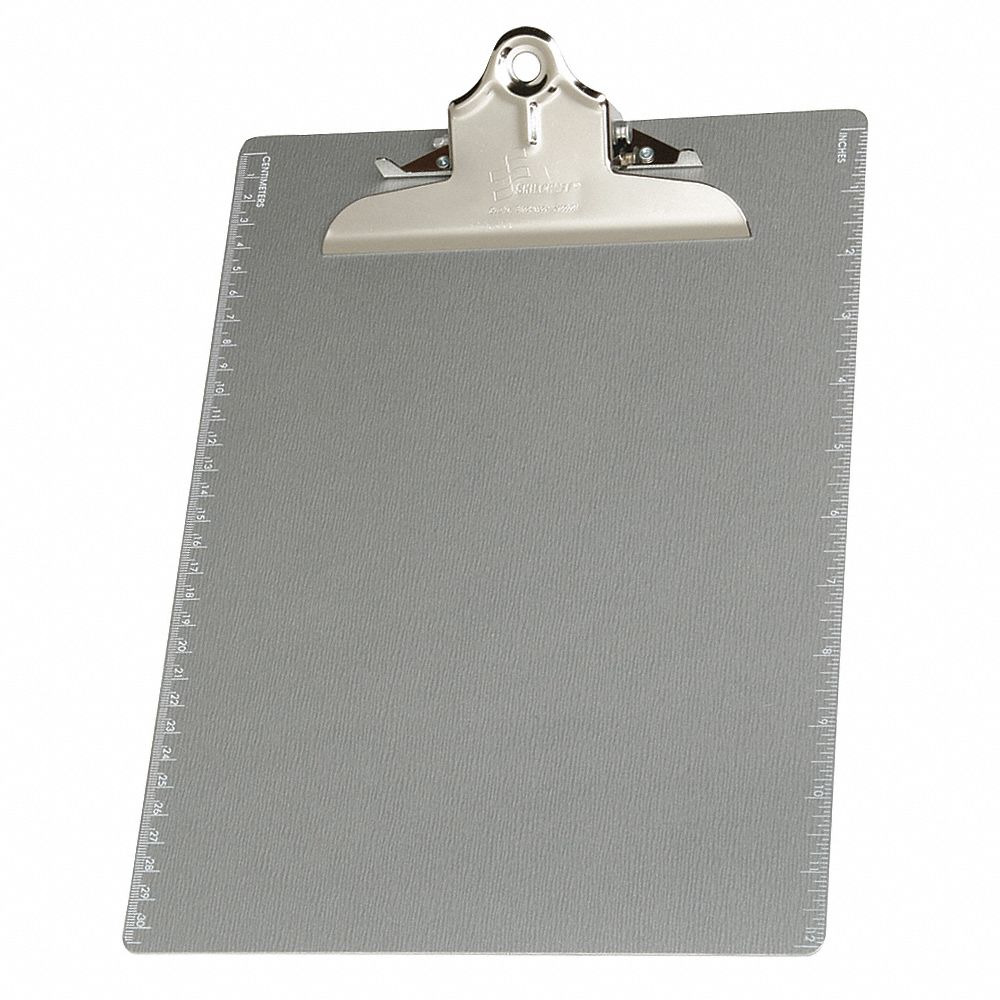 ALUMINUM CLIPBOARD, METAL CLIP