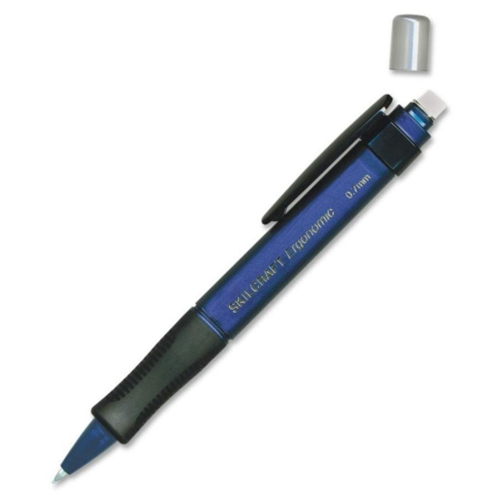 ERGONOMIC MECHANICAL PENCIL, MEDIUM, BLUE PK