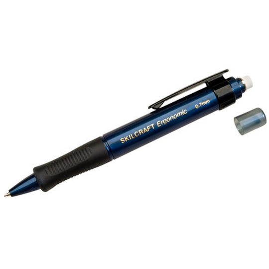 ERGONOMIC MECHANICAL PENCIL, MEDIUM, BLUE PK