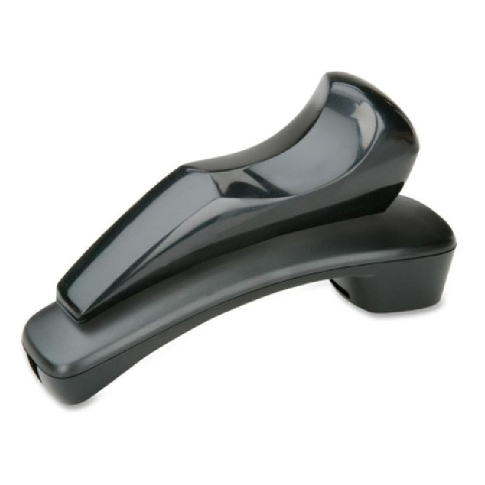 CURVED SHAPE TELEPHONE SHOULDER REST - BLACK