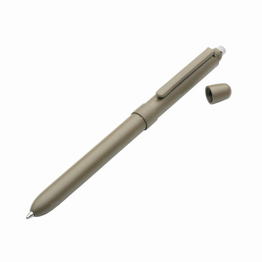 B3 AVIATOR RETRACTABLE BALLPOINT PEN/PENCIL SET, MEDIUM - SAND BARREL