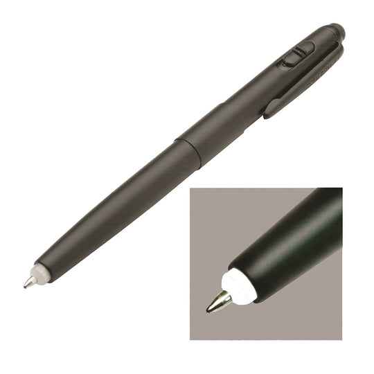 LUMINATOR WHITE LED LIGHT PEN W/STYLUS, BLACK INK