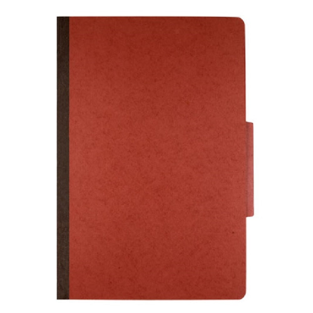 HEAVY DUTY CLASSIFICATION FOLDER, 1" CAP. PRONGS, EARTH RED