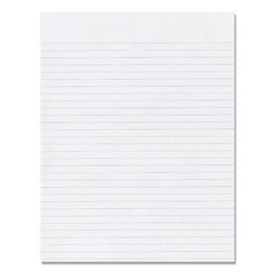 WRITING PAD, 8-1/2" x 11", WHITE PK