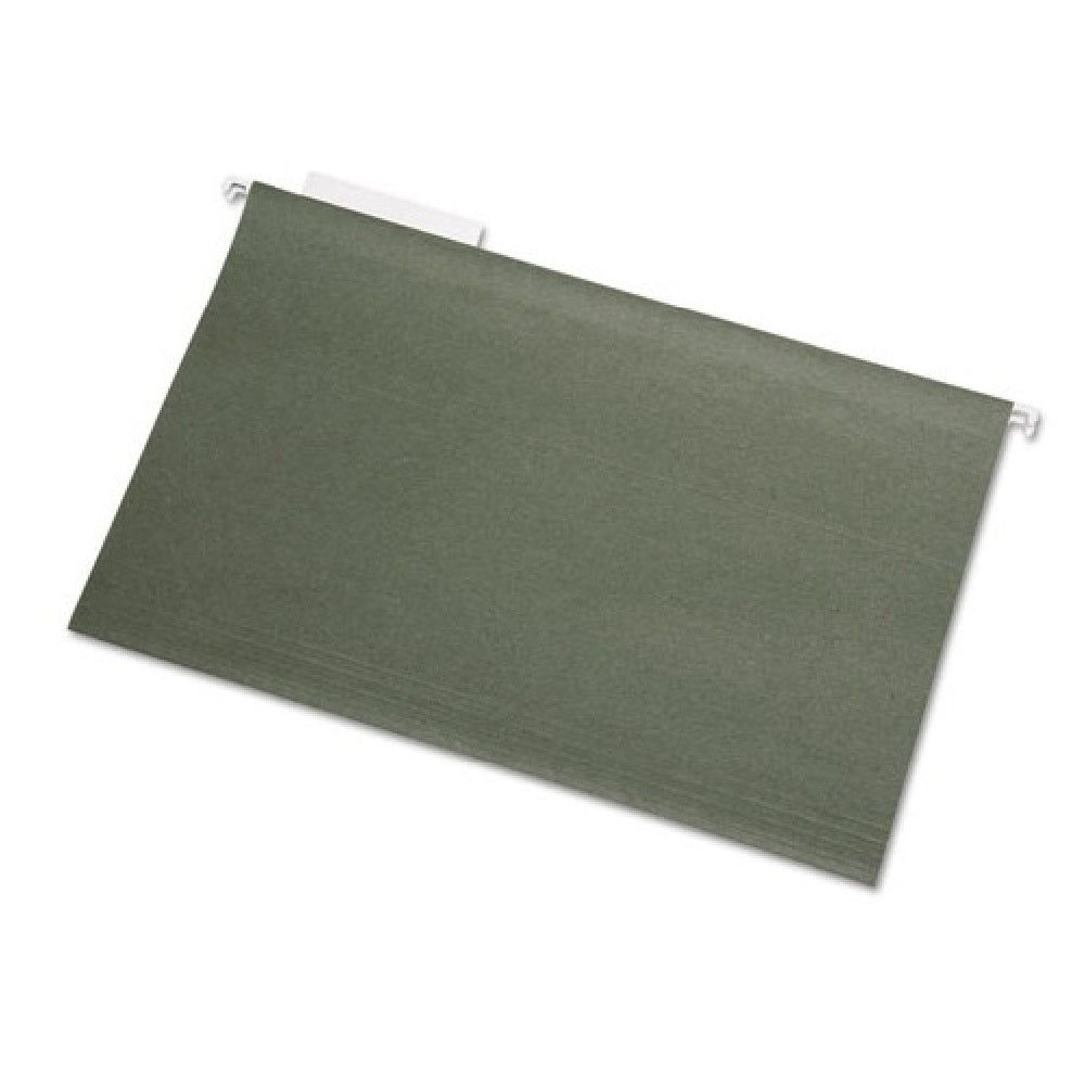 HANGING FILE FOLDER, LEGAL, 1/3 TAB CUT, GREEN