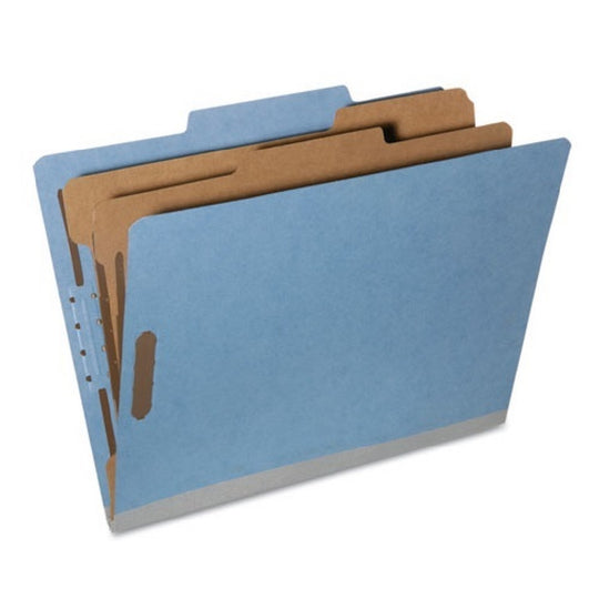 CLASSIFICATION FOLDER, LETTER, 2" EXPANSION - BLUE