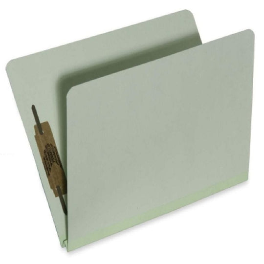 FULL TOP TAB HEAVY DUTY FILE FOLDER, LIGHT GREEN BX