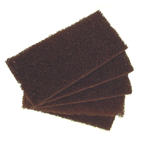 BASEBOARD SCRUBBER KIT STRIPPING REPLACEMENT PADS - BROWN