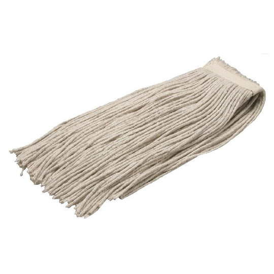 CUT-END WET MOP HEAD, NATURAL BX