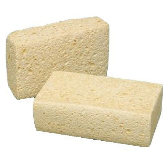 UNCOMPRESSED CELLULOSE SPONGE, COARSE-TEXTURED - NATURAL  60/BX