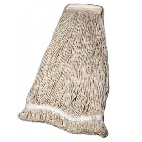 CUT-END WET MOP HEAD - NATURAL 24/BX