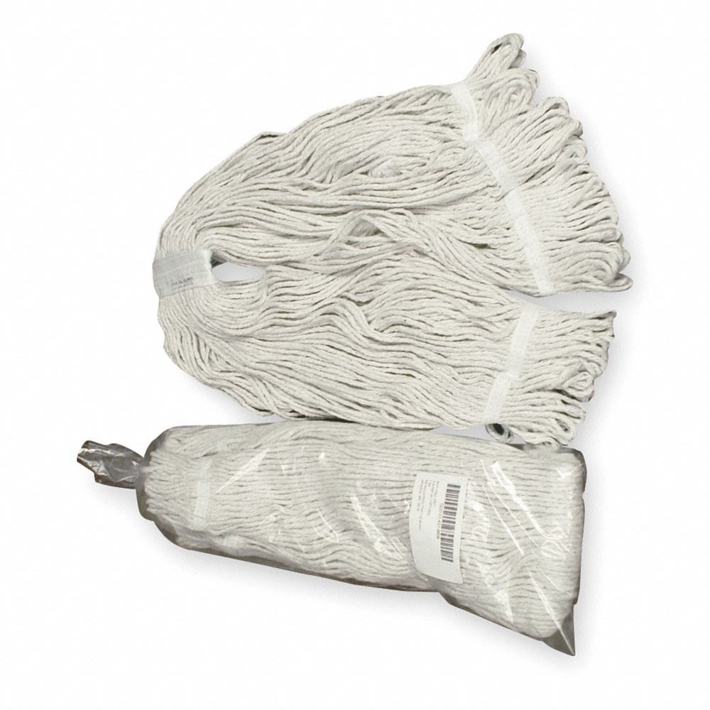 WET MOP HEAD, COTTON - NATURAL - 24/CASE