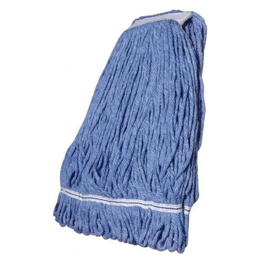 SKILCRAFT Cotton Wet Mop Head, Blue