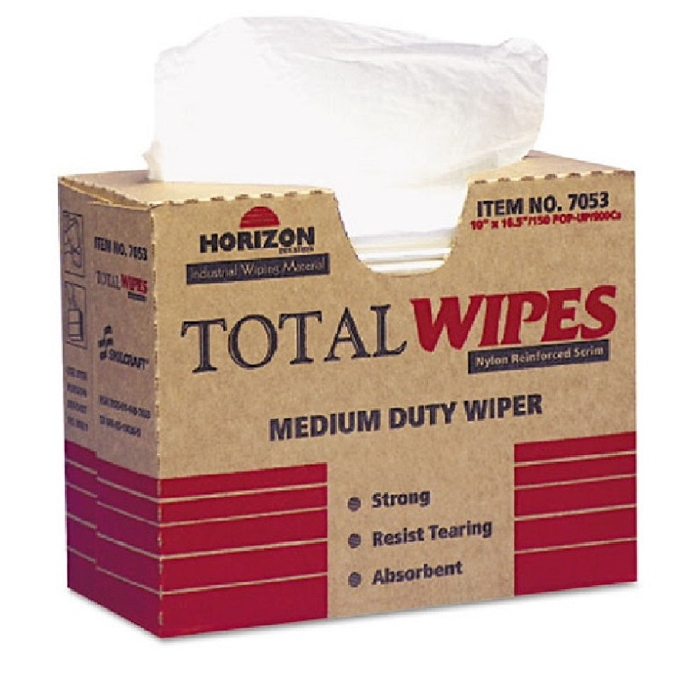 HORIZON 4-PLY UTILITY PAPER TOWELS, WHITE, BX