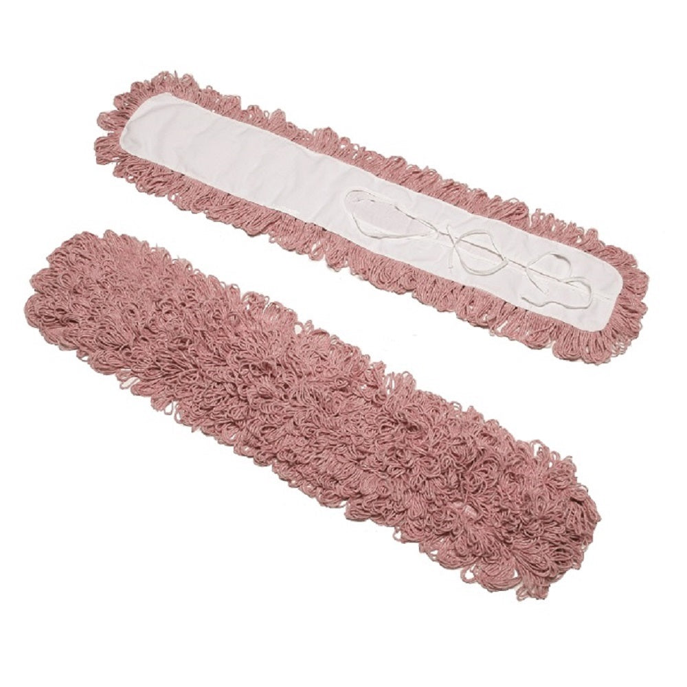 DUST MOP HEAD - INHIBITOR ANTI-MICROBIAL - RED