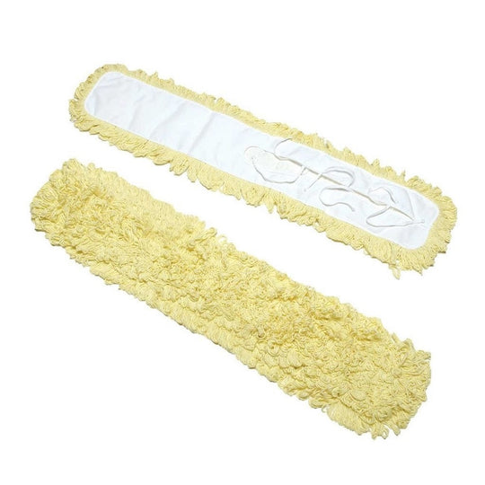 DUST MOP HEAD, ANTI-MICROBIAL, YELLOW BX