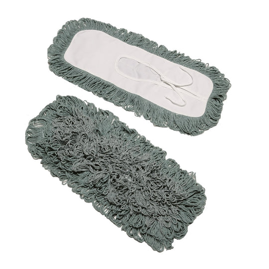 INHIBITOR DUST MOP HEAD, ANTI-MICROBIAL, GREEN