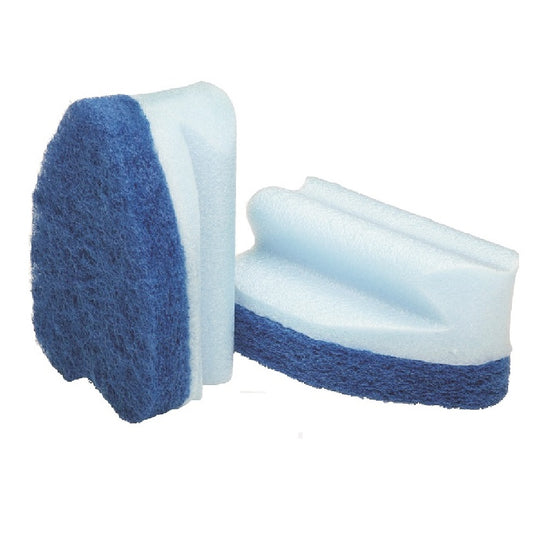 NON-SCRATCH SCRUBBER, TUB/SHOWER, LIGHT BLUE BX