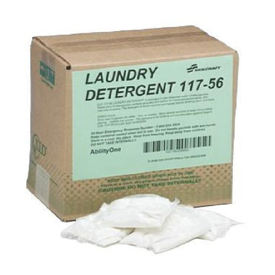 LAUNDRY DETERGENT, 117-56, STANDARD LOAD - LEMON SCENT  50/BOX