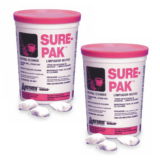 7930014181104 NSN4181104, SURE PAK: WATER SOLUBLE, NEUTRAL, FLOOR CLEANER Bx