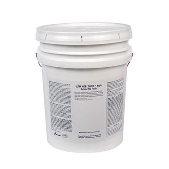 EXTERIOR 5-GAL ACRYLIC FLAT LATEX PAINT, MPI #10, FLAT RED