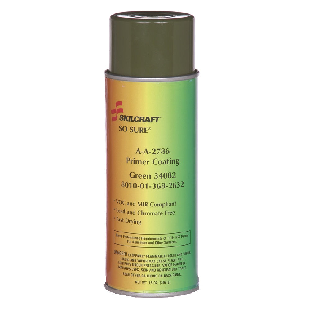 AEROSOL PRIMER PAINT - GREEN, 34082