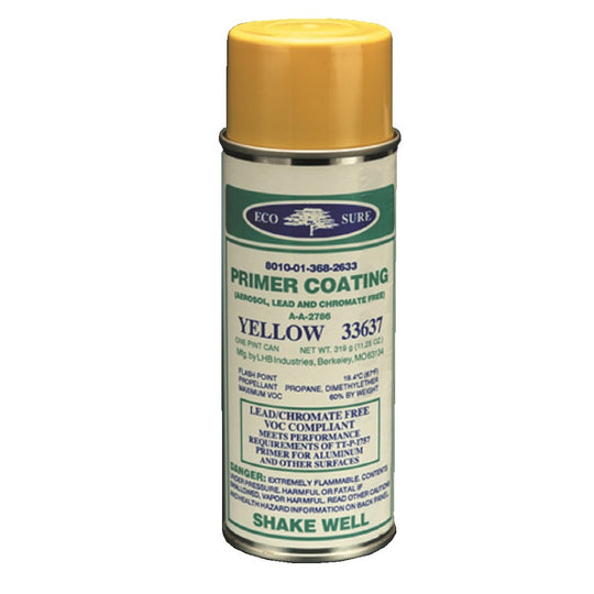 AEROSOL PRIMER PAINT, YELLOW, 33637