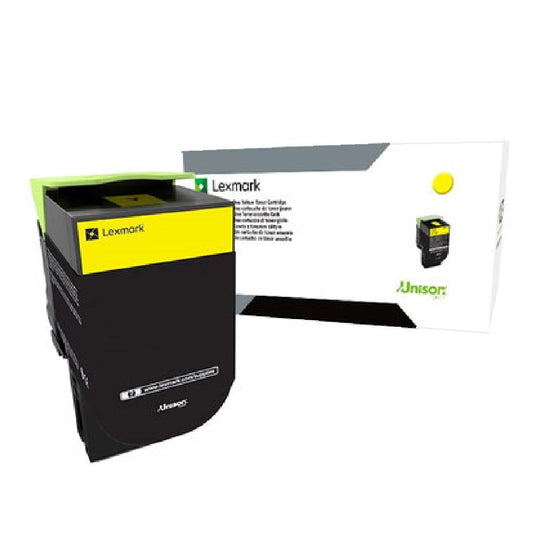 LEXMARK (800H4) HIGH YIELD YELLOW TONER CARTRIDGE