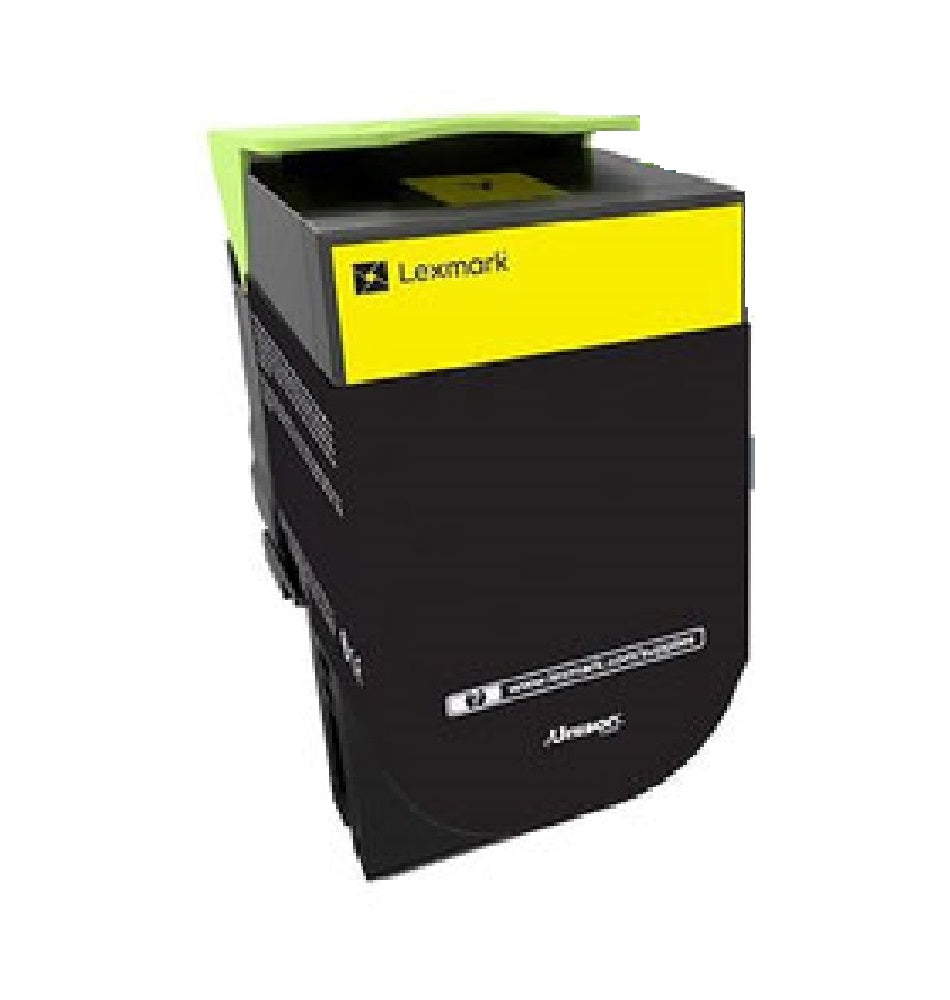 LEXMARK (800H4) HIGH YIELD YELLOW TONER CARTRIDGE