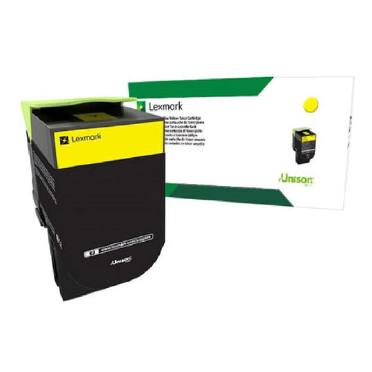 LEXMARK (801Y) YELLOW RETURN PROGRAM TONER CARTRIDGE