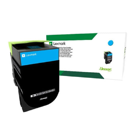 LEXMARK (801SC) CYAN RETURN PROGRAM TONER CARTRIDGE