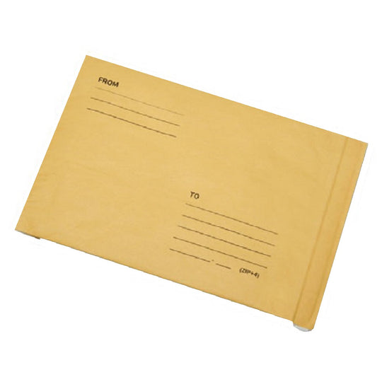 SEA;ED AIR ENVELOPE, MACERATED PAPER PADDED, BROWN, SELF SEALING