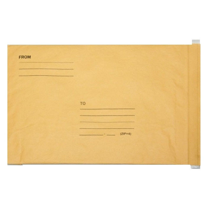 8105002811436 PREPRINTED JIFFY PADDED MAILERS, PEEL & SEAL, KRAFT