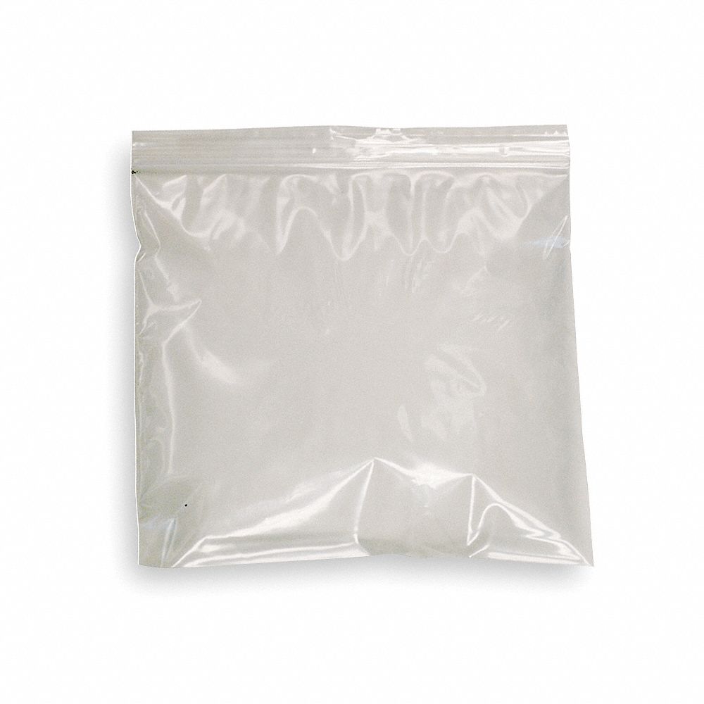 SEAL CLOSURE BAGS, 12" x 12" - CLEAR  500 BAGS