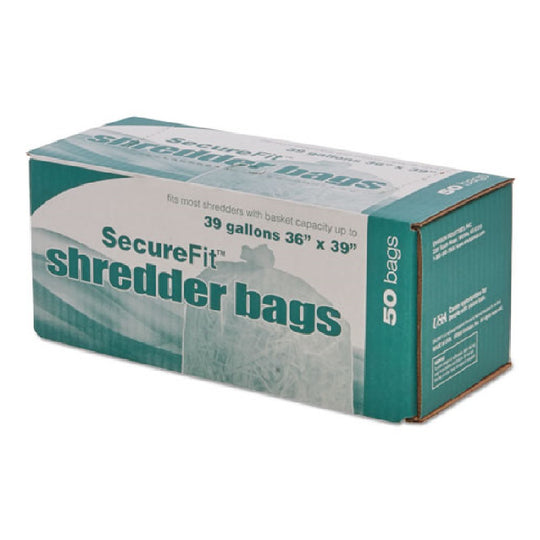 HEAVY DUTY SHREDDER BAGS, 39 GALLON CAPACITY