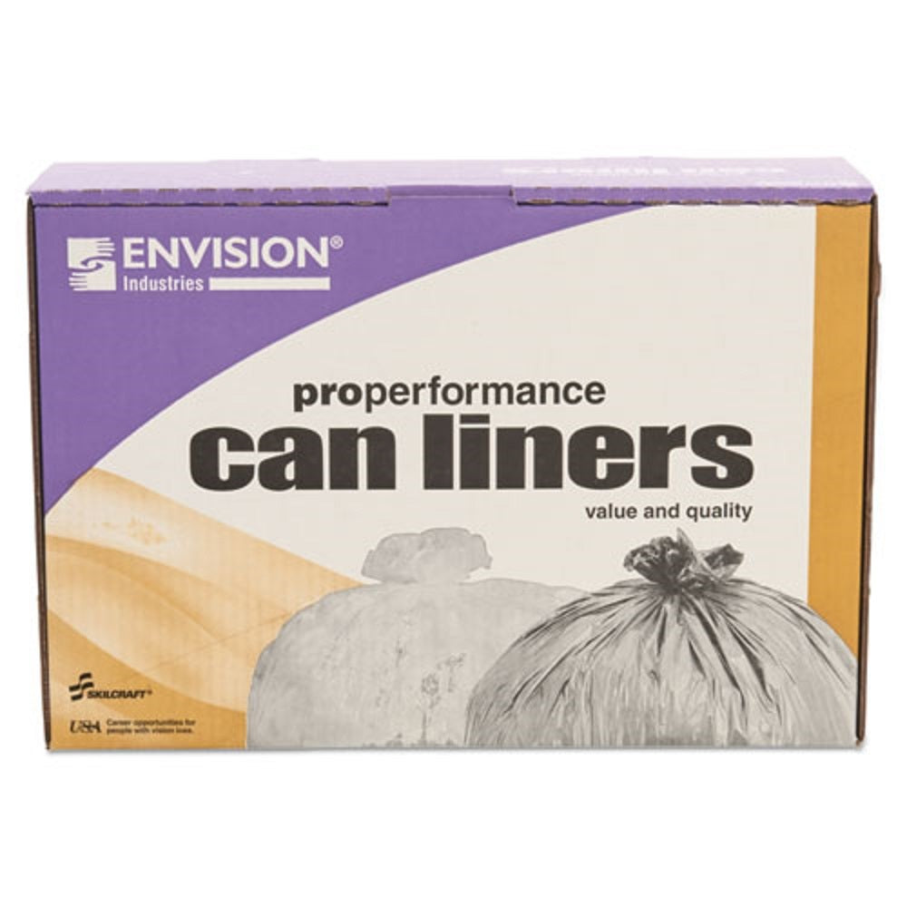 8105015171347 ENVISION HIGH DENSITY CAN LINER - NATURAL Bx