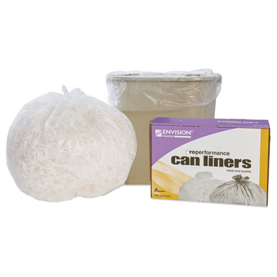 HIGH DENSITY CORELESS ROLL CAN LINER, NATURAL  BX