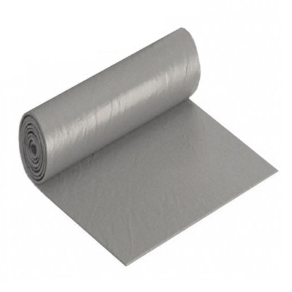 LOW DENSITY TRASH CAN LINERS, MEDIUM DUTY, CORELESS, GRAY  BX