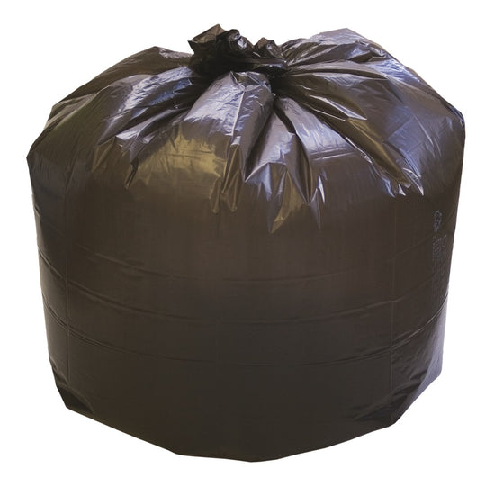 "TRC" RECYCLED EXTRA EXTRA HEAVY DUTY, TRASH BAG, BLACK or BROWN  BX