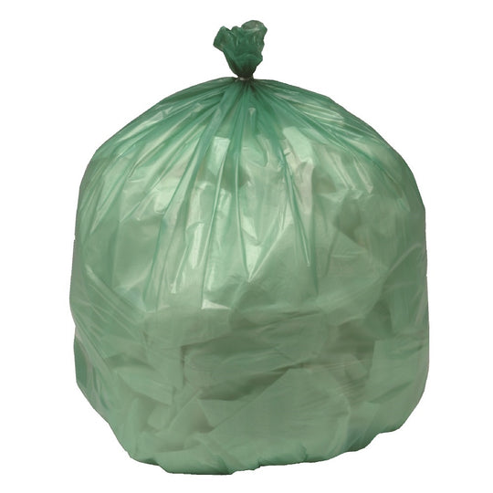 CLC CONTROLLED LIFE-CYCLE BAGS,  DEGRADABLE - GREEN