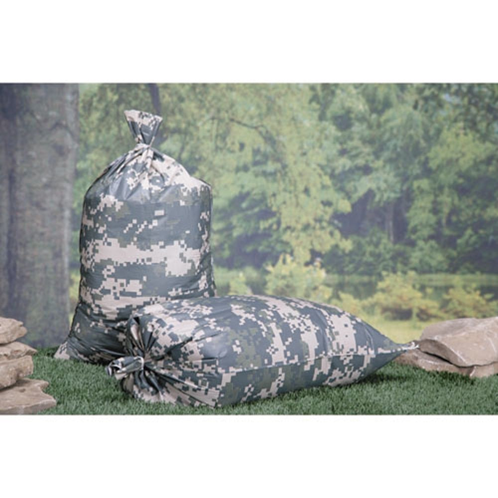 DIGITAL CAMOUFLAGE SAND BAG, 100 SAND BAGS