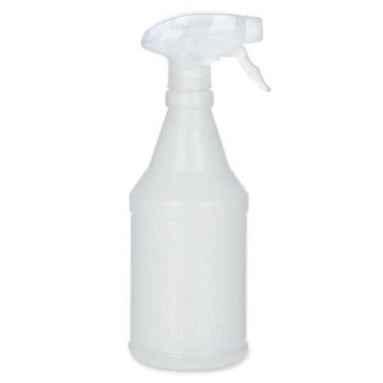 TRIGGER SPRAY 24 oz OPAQUE PLASTIC BOTTLE, ADJUSTABLE NOZZLE