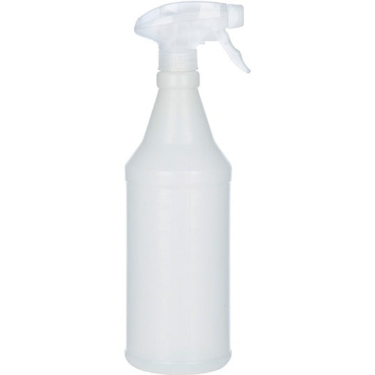 TRIGGER OPAQUE SPRAY BOTTLE, ADJUSTABLE NOZZLE, 32 oz PLASTIC BOTTLE