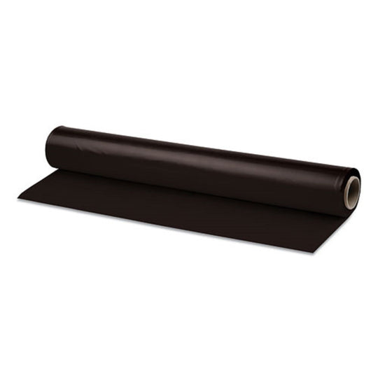 PLASTIC SHEETING, WATER RESISTANT, VAPOR RESISTANT, DUST RESISTANT, BLACK