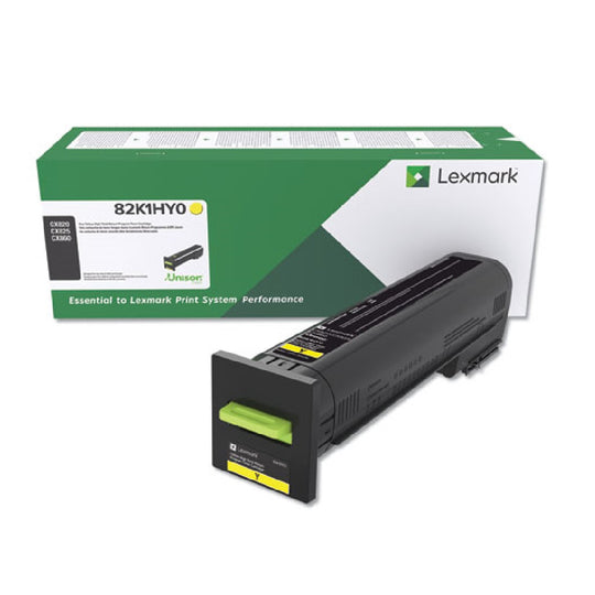 LEXMARK (82K1HY0) HIGH YIELD YELLOW RTN PRGM TONER