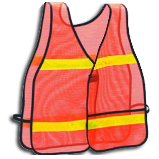 HIGH VISIBILITY SAFETY VEST - ORANGE/YELLOW EA