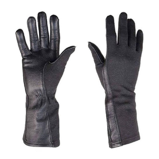 SUMMER FLYER GLOVES - LEATHER - FIRE RETARDANT - SIZE 5 - BLACK - 1/PAIR