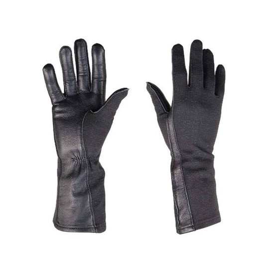 SUMMER FLYER GLOVES, LEATHER BLACK, 1 PAIR