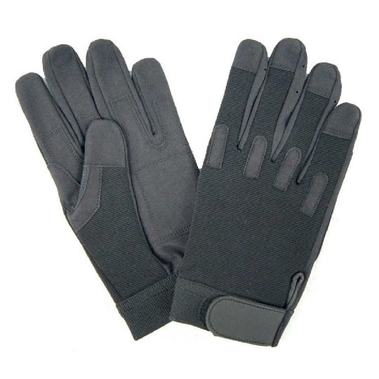 MECHANICS BLACK GLOVES, SMALL, PR